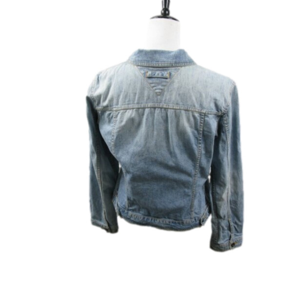 Tommy Hilfiger Light Blue Denim Jean Jacket Size Medium - Picture 4 of 6